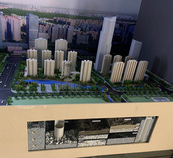 南华县建筑模型